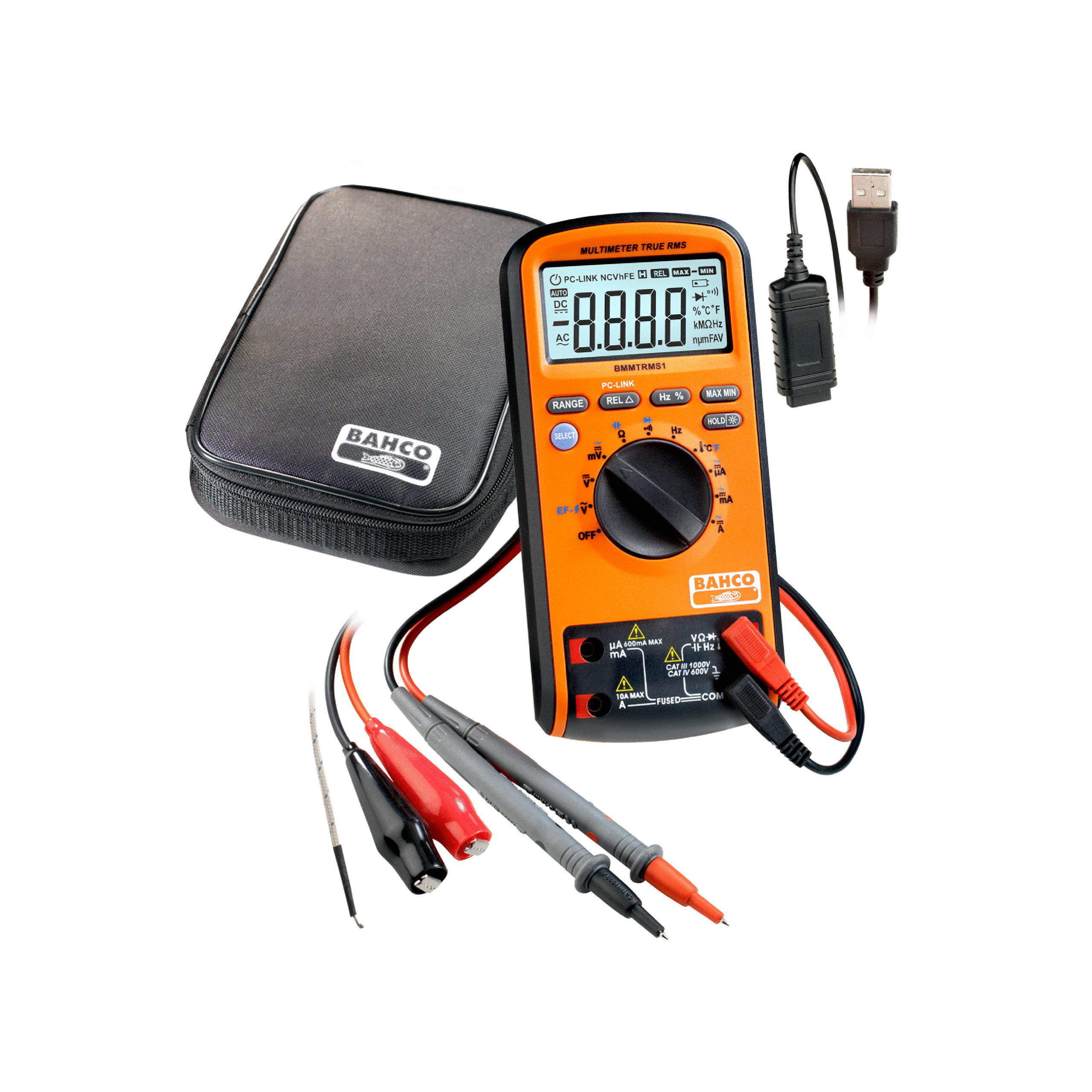 multimetro bahco bmmtrms1 true rms 1000v